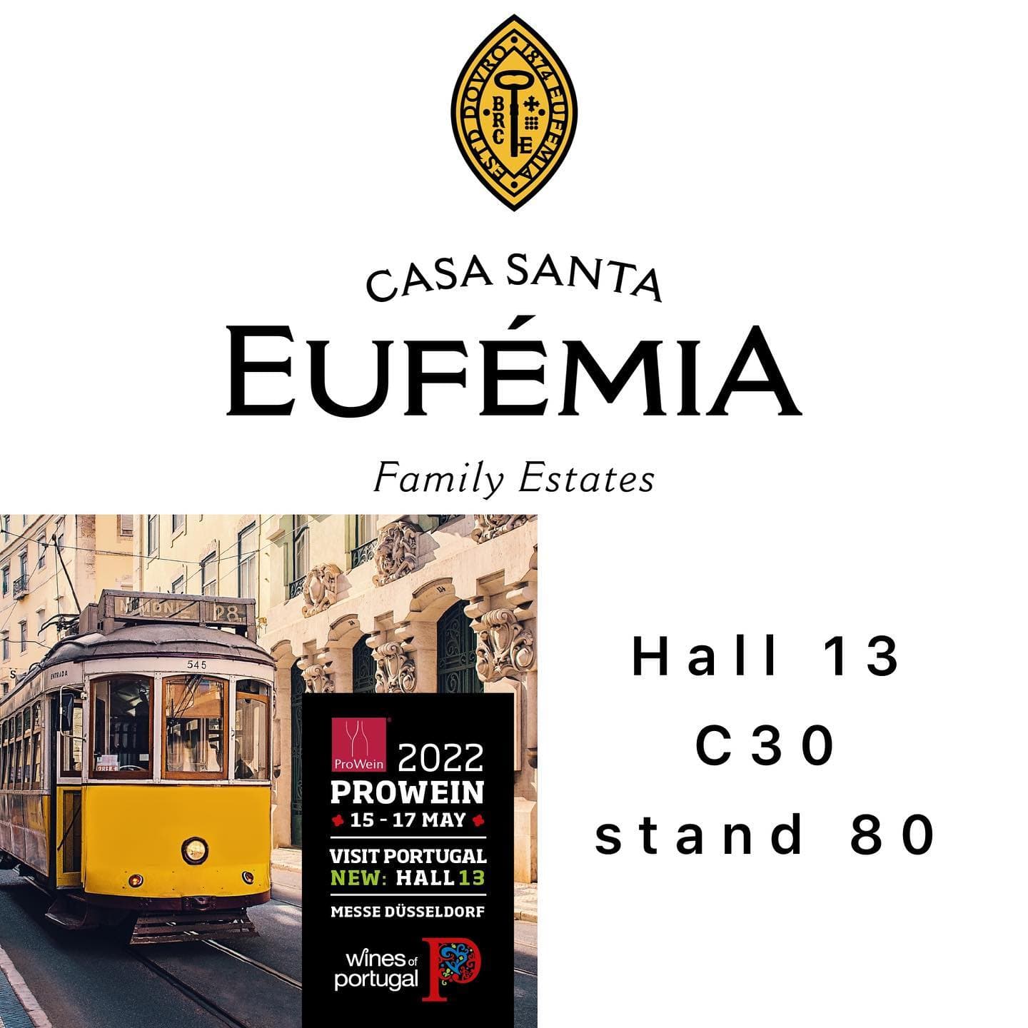 Casa de Santa Eufémia na ProWein 2022